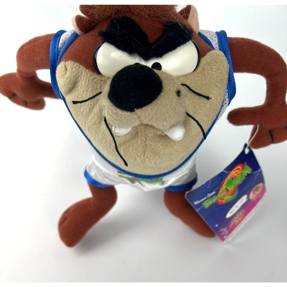Vintage 1996 Warner Bros Space Jam Looney Tunes Taz 8" - Picture 3 of 6